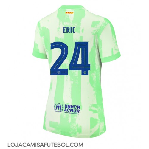 Camisa de Futebol Barcelona Eric Garcia #24 Equipamento Alternativo Mulheres 2024-25 Manga Curta